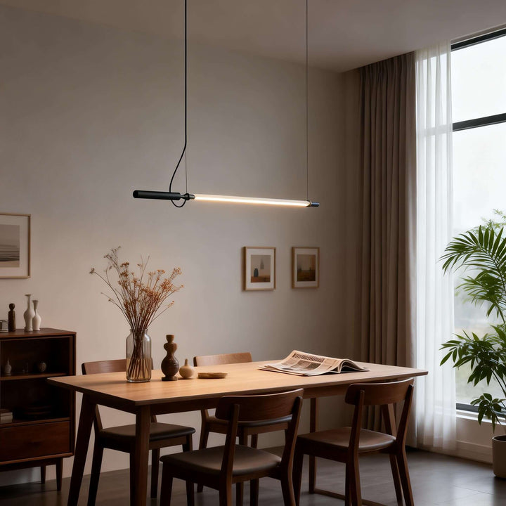 Wemri Pendant Lamp – Minimalist Linear Dining Room Lighting