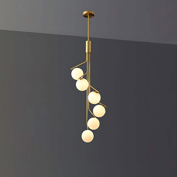 Wexla Chandelier – Elegant Modern Duplex Lighting Fixture