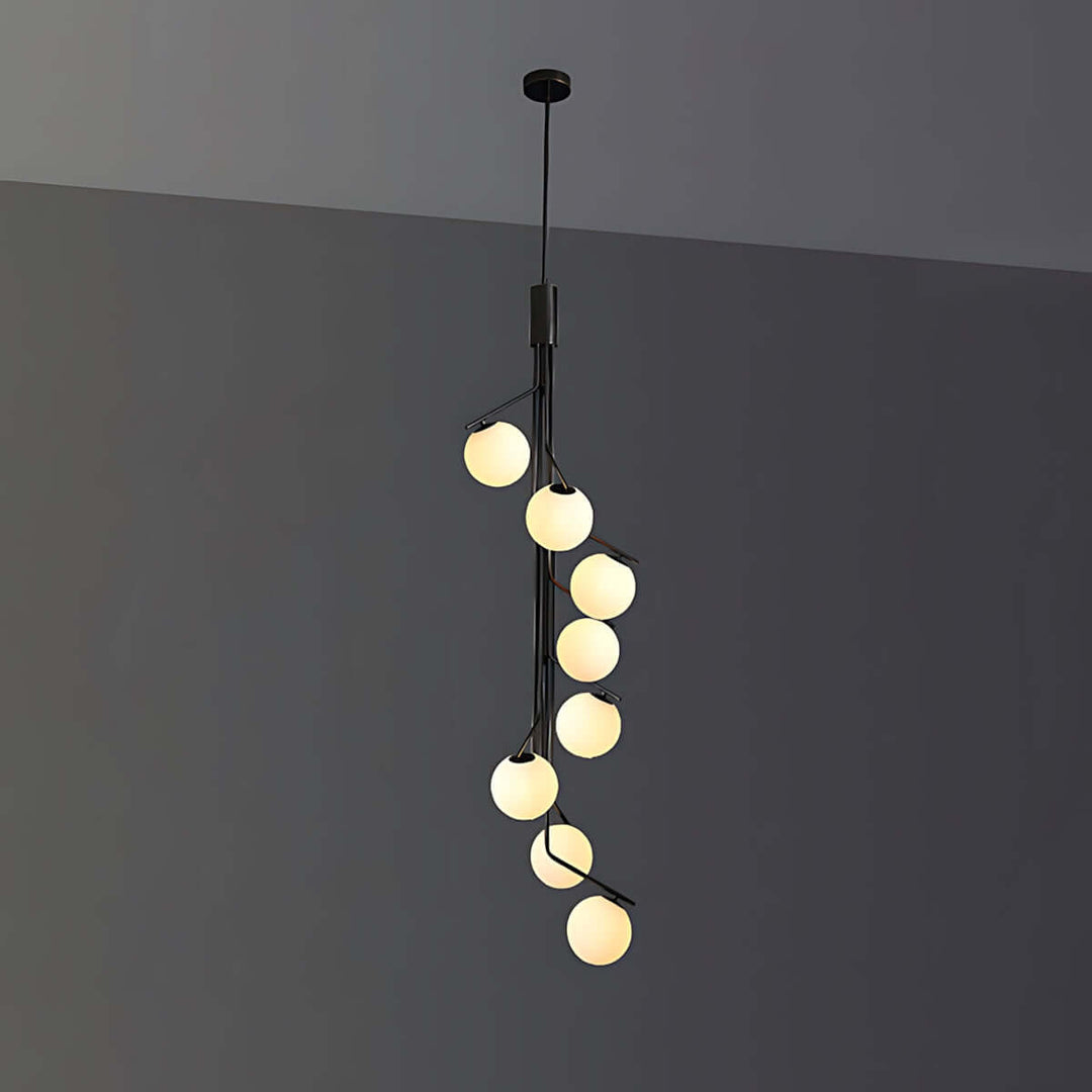 Wexla Chandelier – Elegant Modern Duplex Lighting Fixture