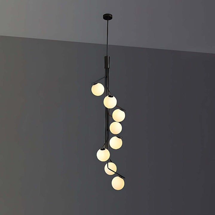 Wexla Chandelier – Elegant Modern Duplex Lighting Fixture