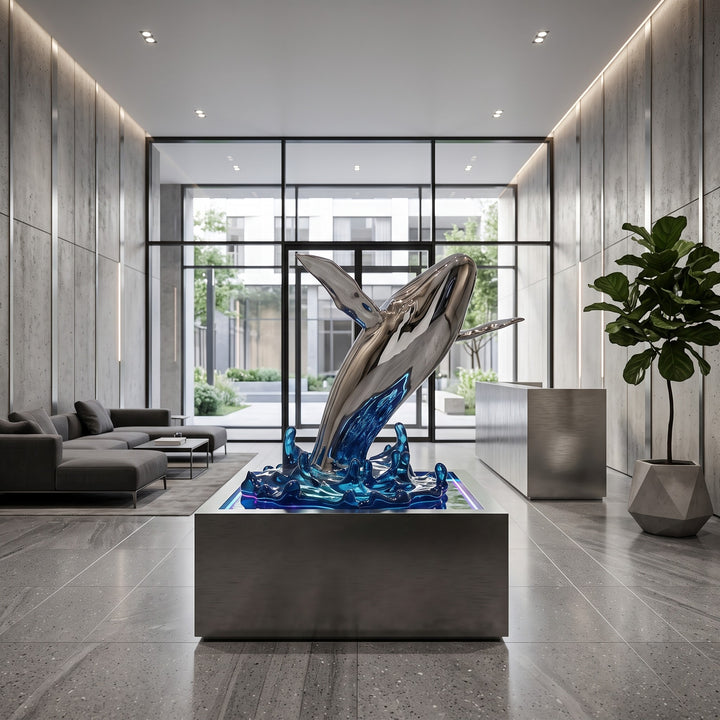 Whale Sculpture