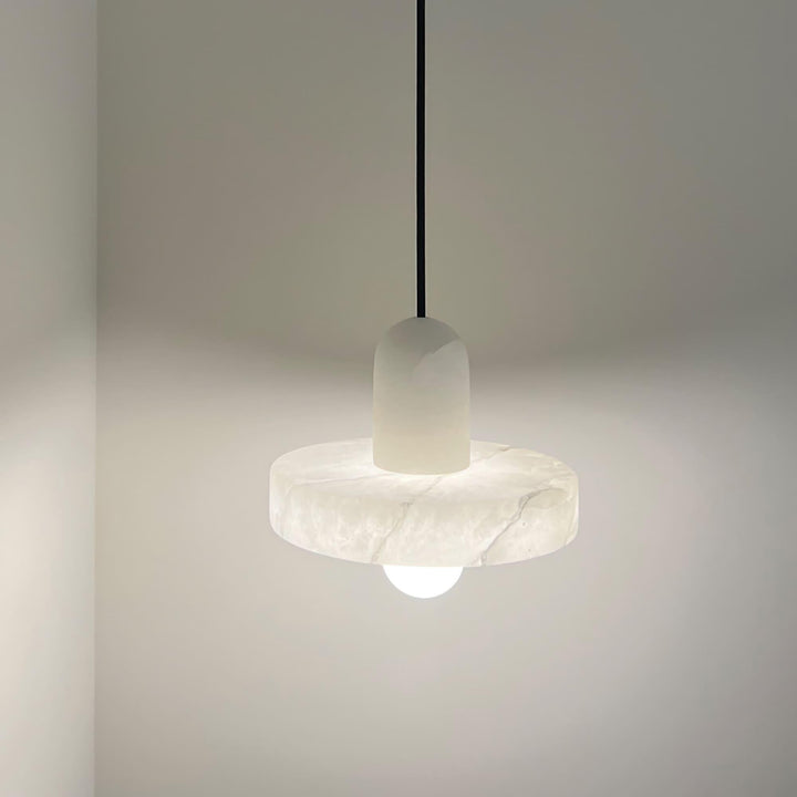White Alabaster Pendant Light | Carrara | Bathroom & Bedside | Vinlighting | Vinlighting