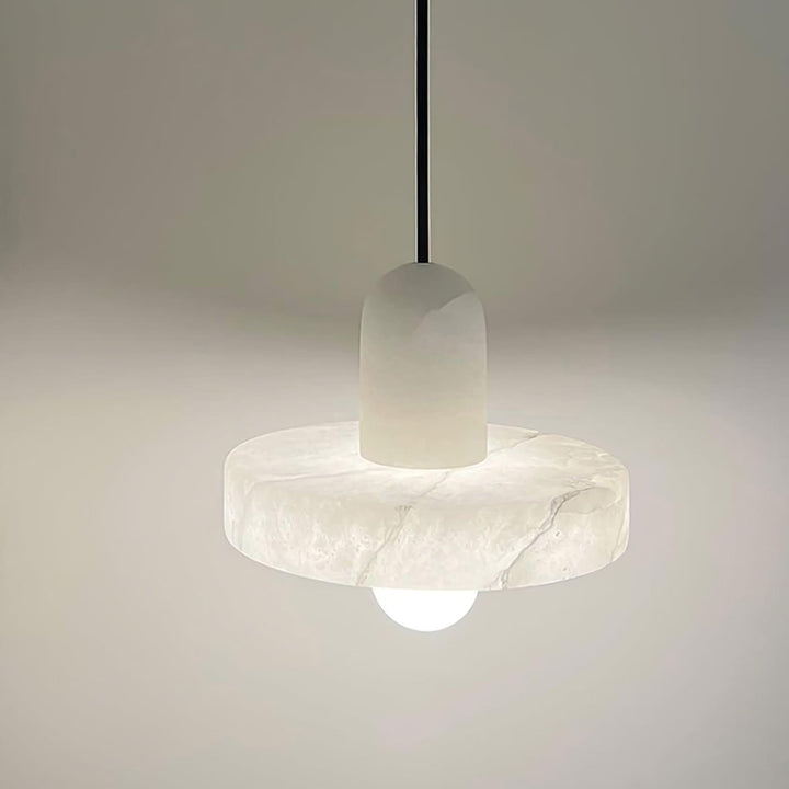 White Alabaster Pendant Light | Carrara | Bathroom & Bedside | Vinlighting | Vinlighting