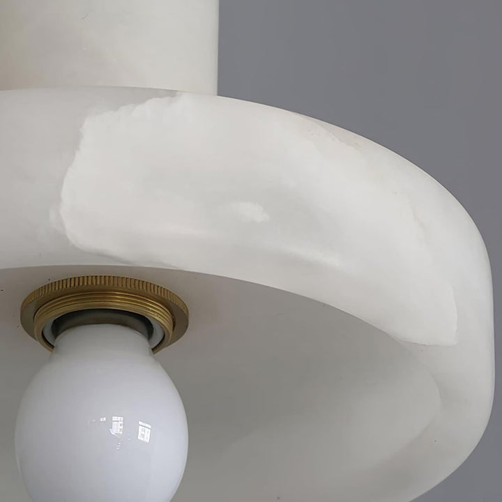 White Alabaster Pendant Light | Carrara | Bathroom & Bedside | Vinlighting | Vinlighting