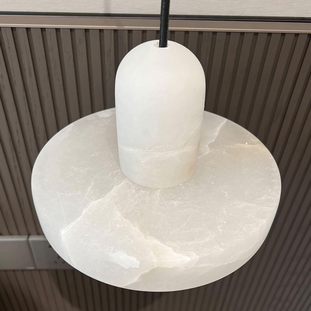 White Alabaster Pendant Light | Carrara | Bathroom & Bedside | Vinlighting | Vinlighting