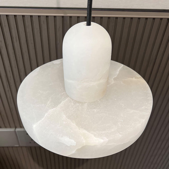 White Alabaster Pendant Light | Carrara | Bathroom & Bedside | Vinlighting | Vinlighting