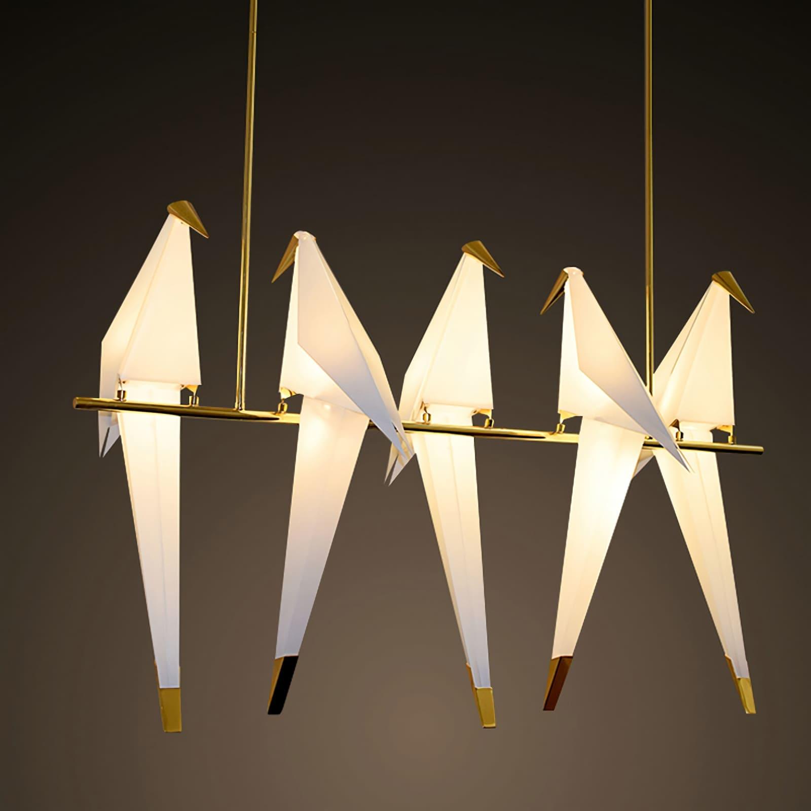 Paper Crane Chandelier - Vinlighting