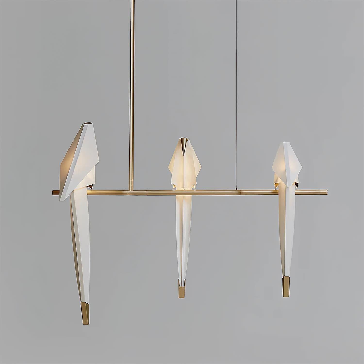 Paper Crane Chandelier - Vinlighting