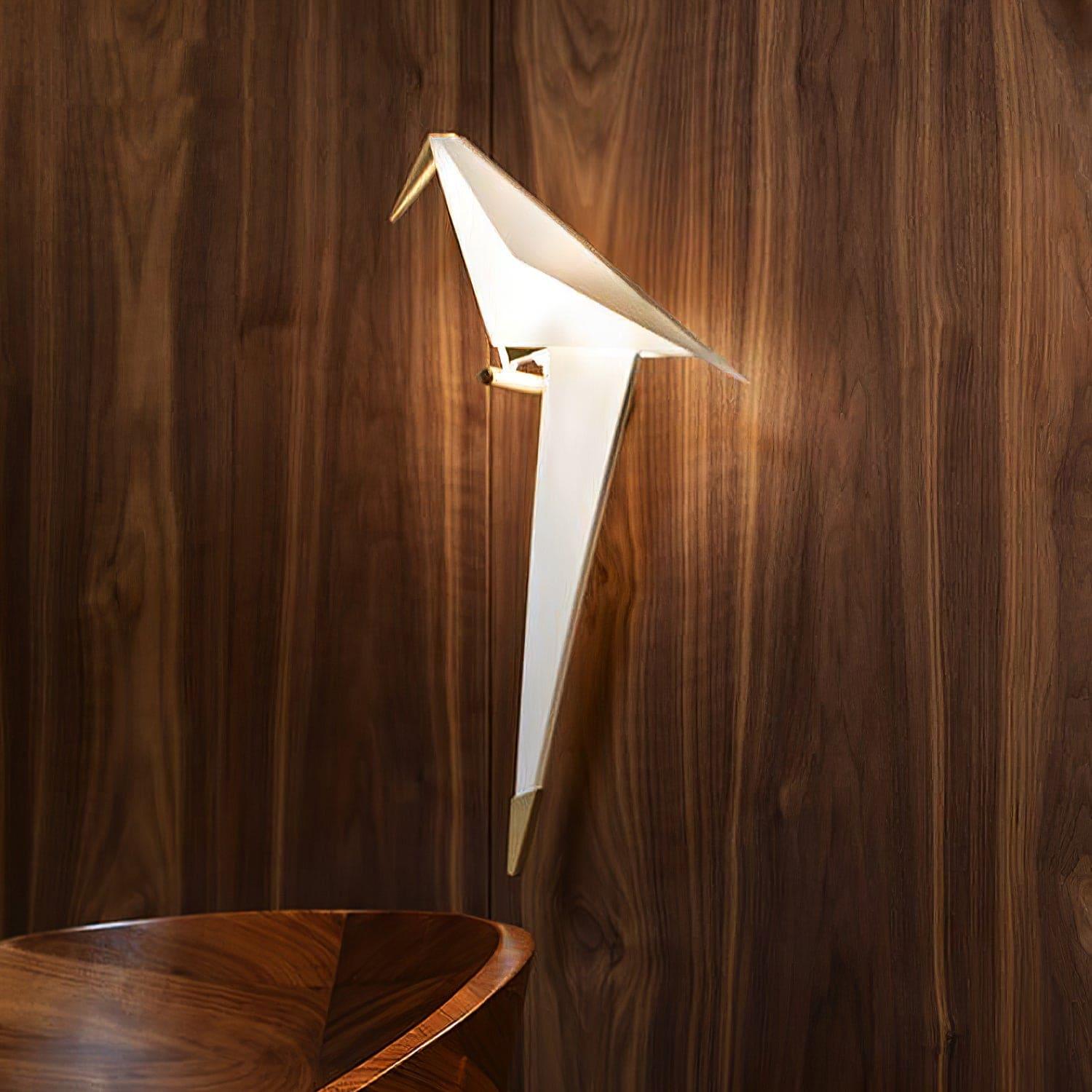 White Paper Crane Wall Lamp - Vinlighting