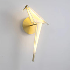 White Paper Crane Wall Lamp - Vinlighting