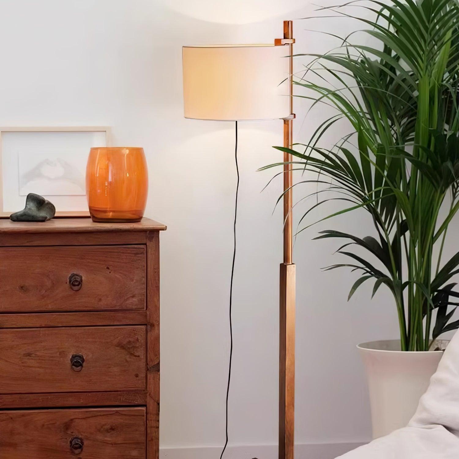 Wood Tmm Floor Lamp