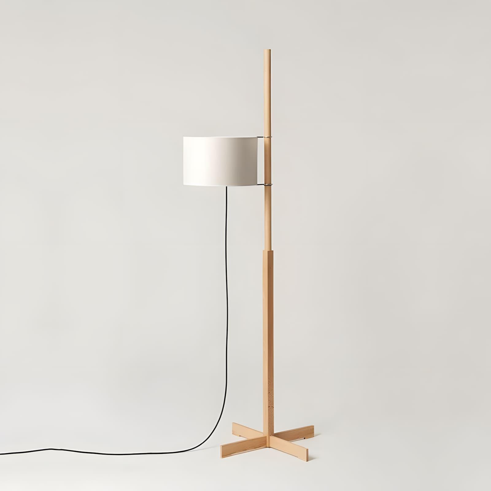 Wood Tmm Floor Lamp