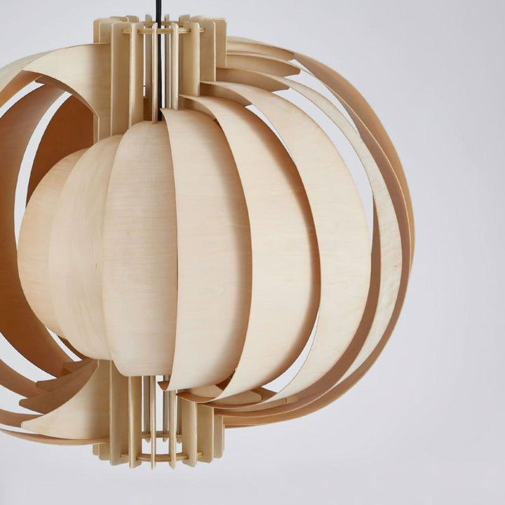 Wooden Lantern Pendant Lamp – Modern Wood Light for Cozy Spaces | Vinlighting | Vinlighting