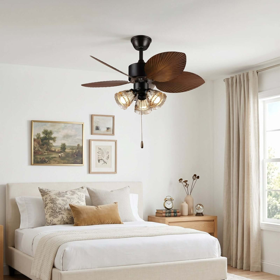Wrunx Ceiling Fan Light B | Dining Room Ceiling Fan Light