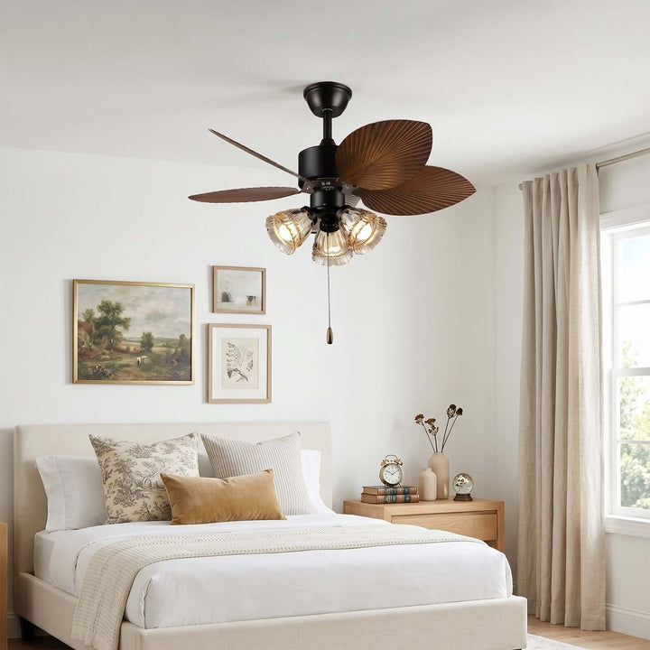 Wrunx Ceiling Fan Light B | Dining Room Ceiling Fan Light