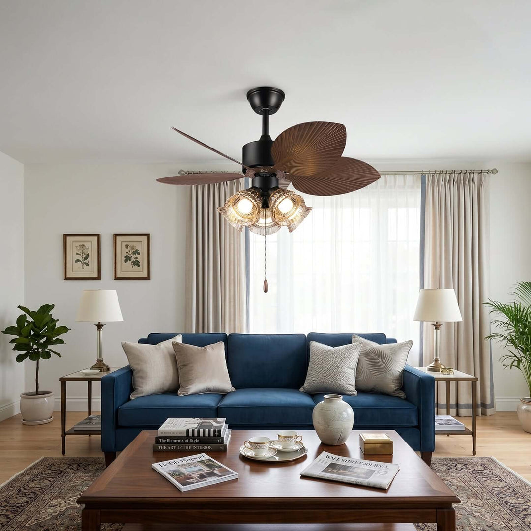 Wrunx Ceiling Fan Light B | Dining Room Ceiling Fan Light
