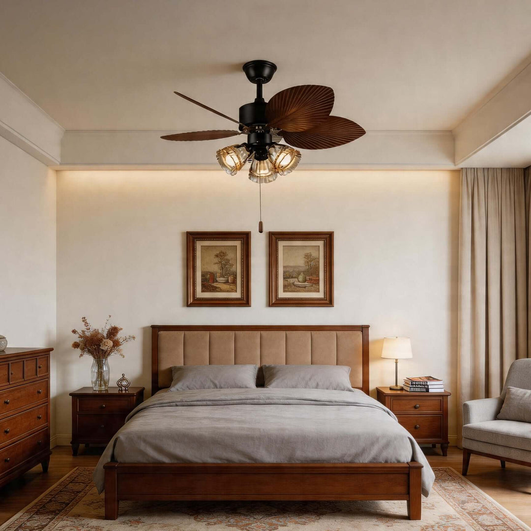 Wrunx Ceiling Fan Light B | Dining Room Ceiling Fan Light