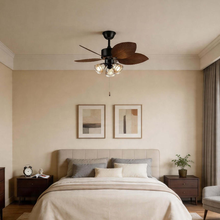Wrunx Ceiling Fan Light B | Dining Room Ceiling Fan Light