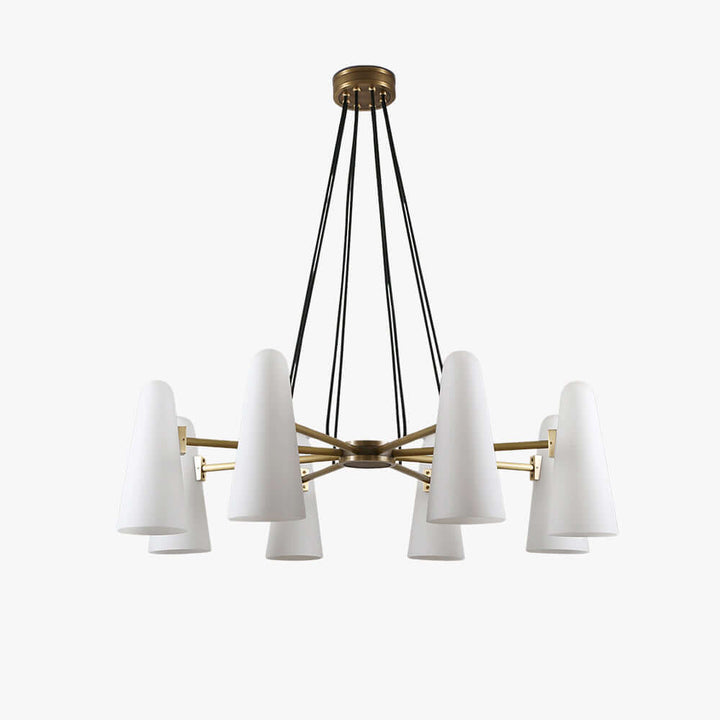 Xarvilo Chandelier – Postmodern Style Luxury Brass Chandelier