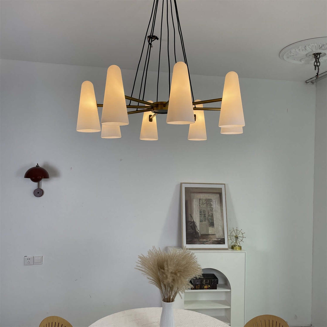 Xarvilo Chandelier – Postmodern Style Luxury Brass Chandelier