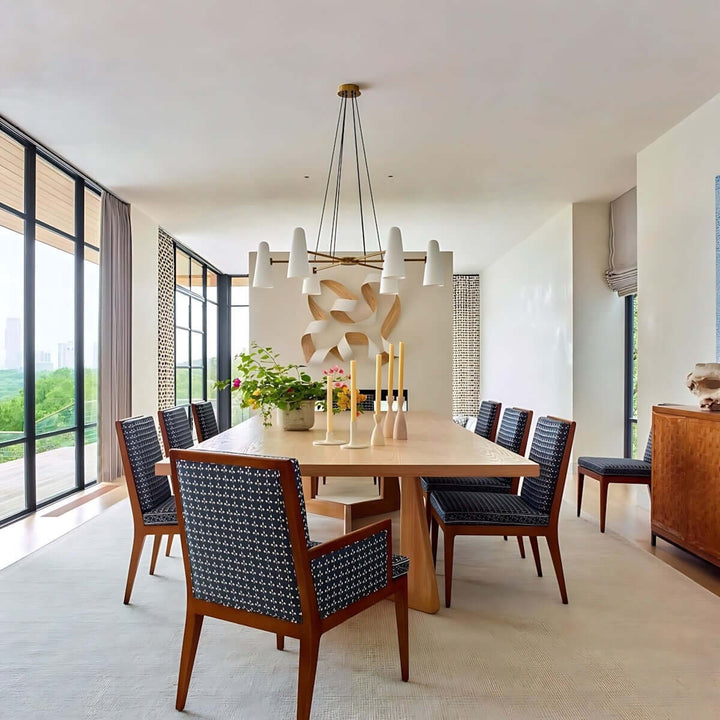 Xarvilo Chandelier – Postmodern Style Luxury Brass Chandelier