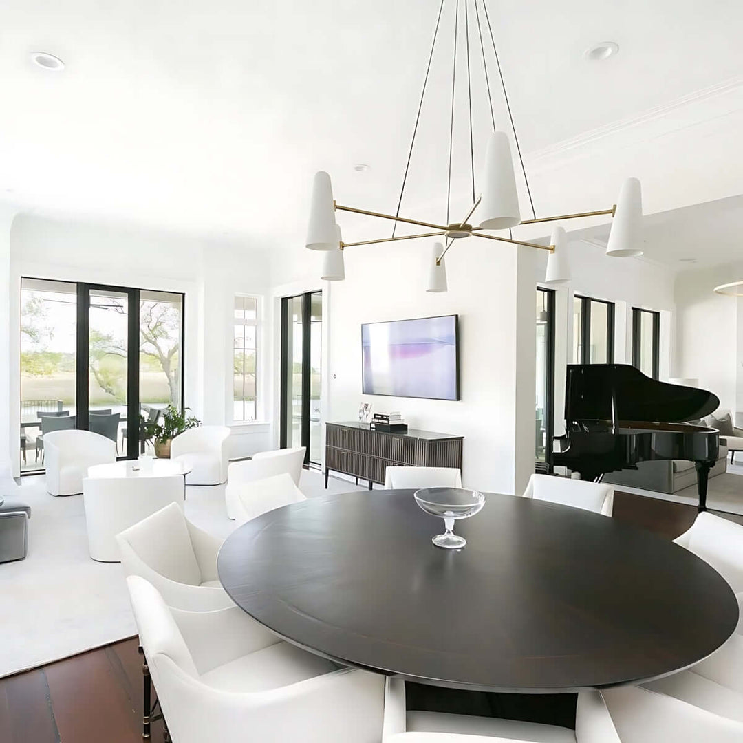 Xarvilo Chandelier – Postmodern Style Luxury Brass Chandelier