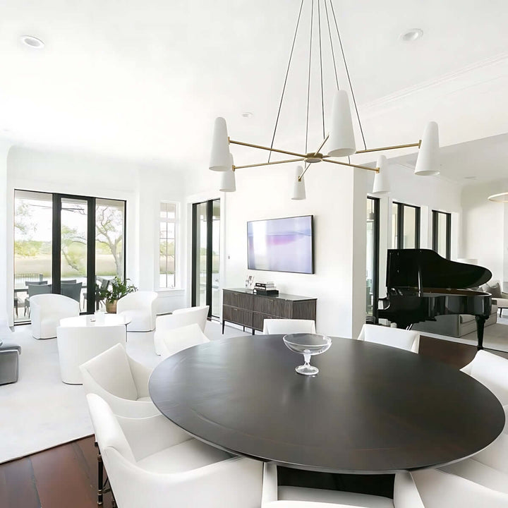 Xarvilo Chandelier – Postmodern Style Luxury Brass Chandelier