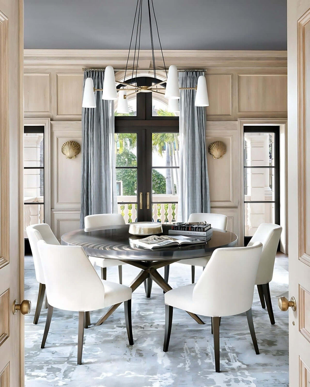 Xarvilo Chandelier – Postmodern Style Luxury Brass Chandelier