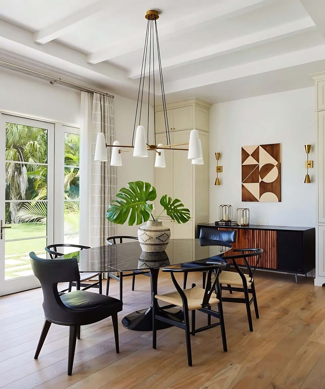 Xarvilo Chandelier – Postmodern Style Luxury Brass Chandelier