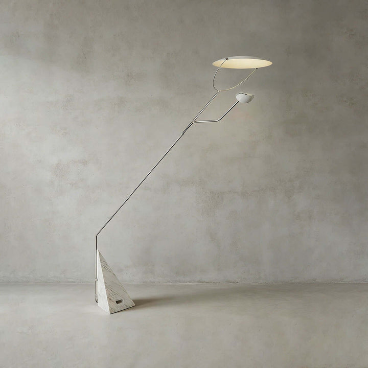 Xavilo Floor Lamp | Italian Marble Minimalist Living Room Lamp