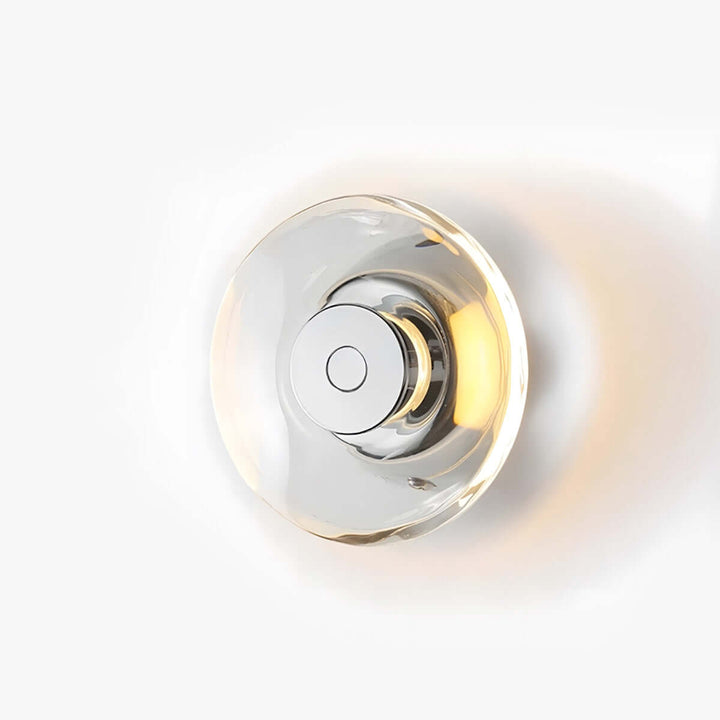 Xelune Wall Sconce – Italian Minimalist Creative Round Crystal