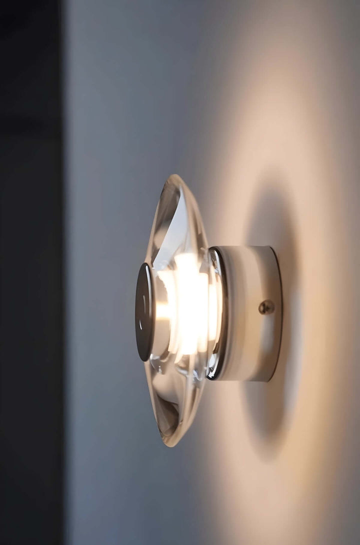 Xelune Wall Sconce – Italian Minimalist Creative Round Crystal