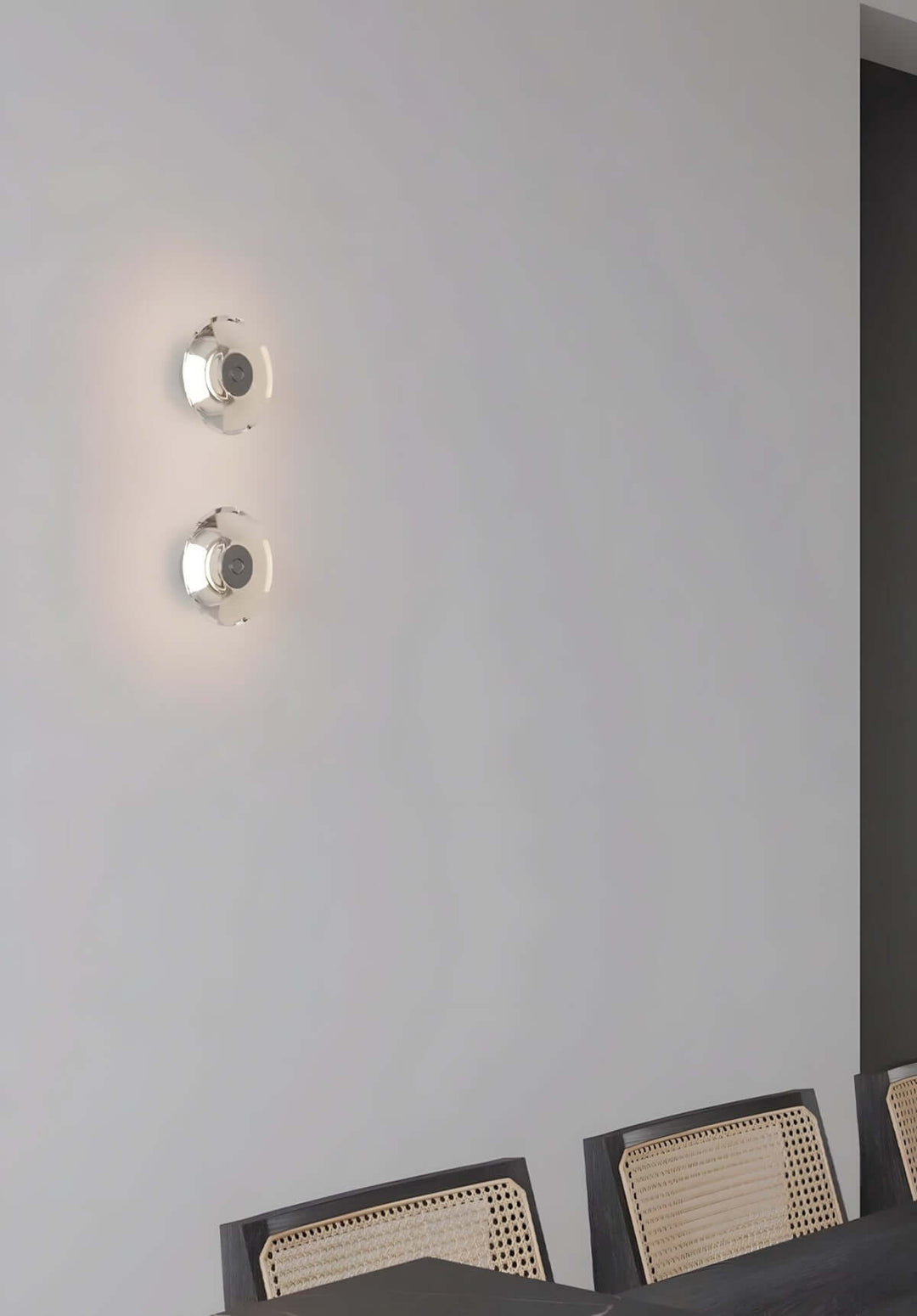 Xelune Wall Sconce – Italian Minimalist Creative Round Crystal