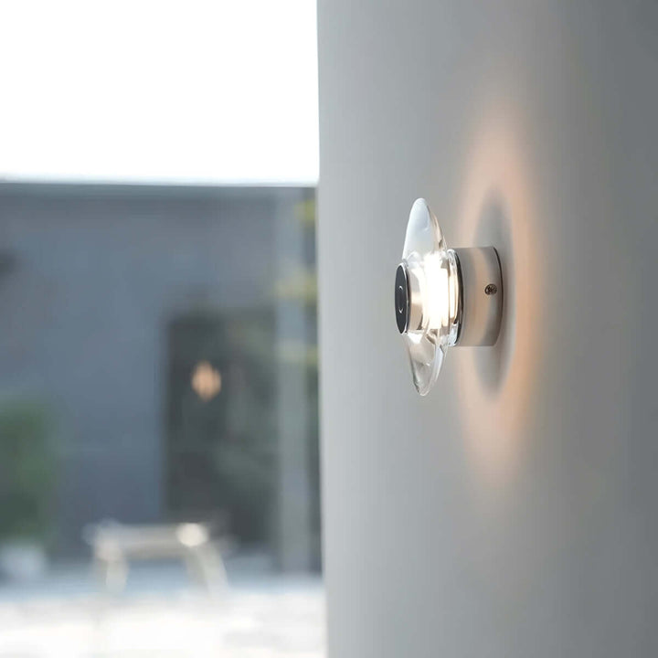 Xelune Wall Sconce – Italian Minimalist Creative Round Crystal