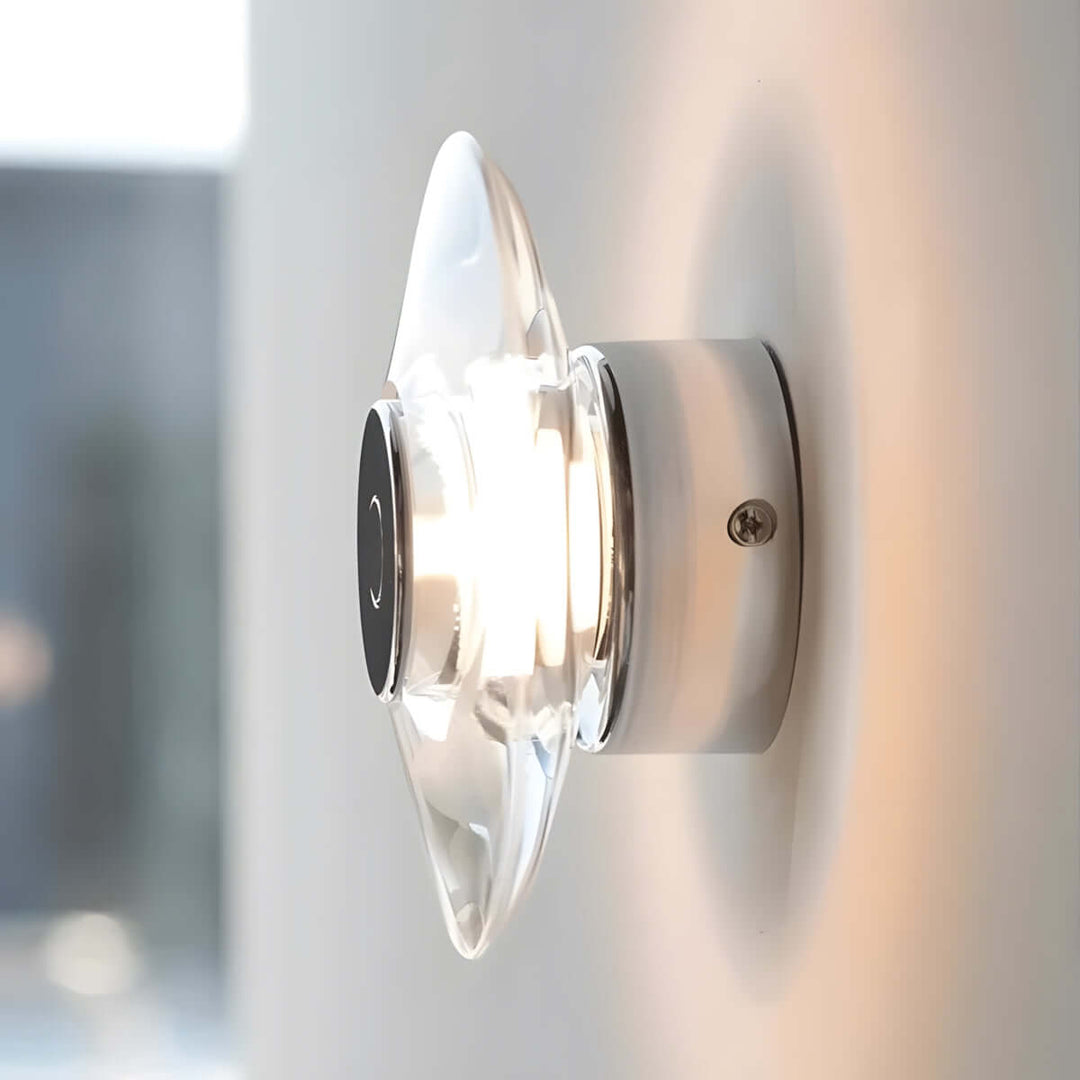 Xelune Wall Sconce – Italian Minimalist Creative Round Crystal