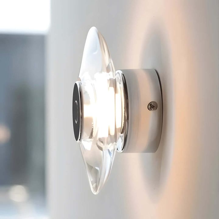 Xelune Wall Sconce – Italian Minimalist Creative Round Crystal