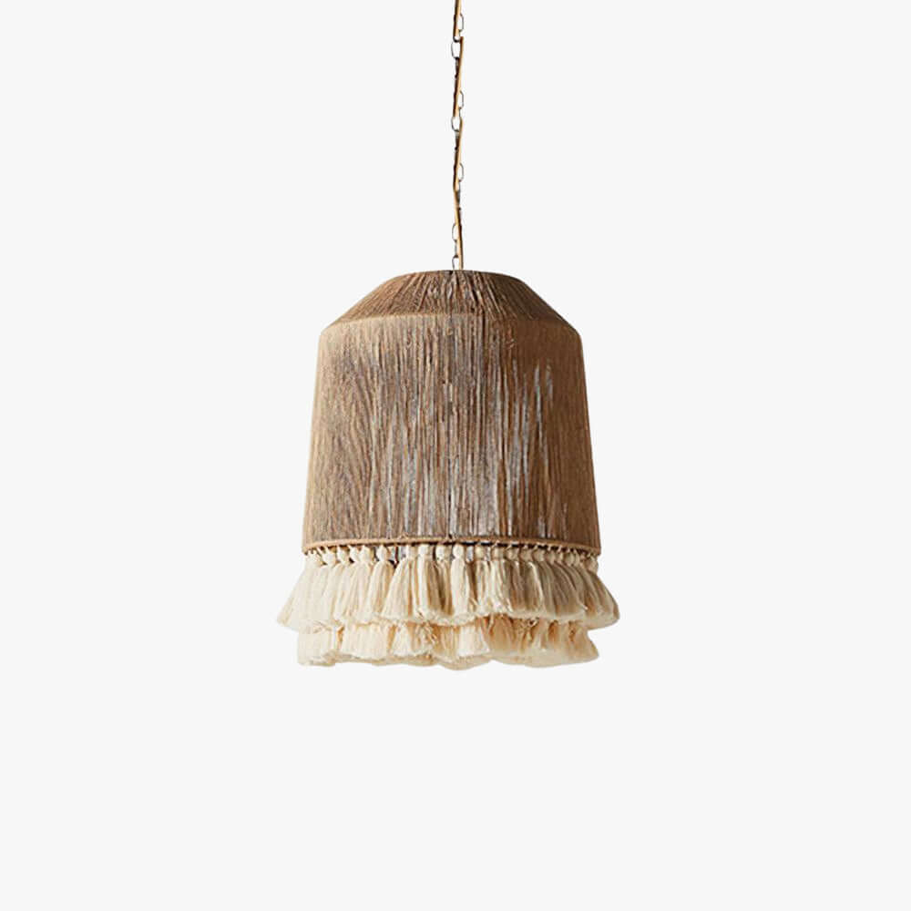 Xenova Pendant Light – Bohemian Style Hemp Rope Creative Pendant Light