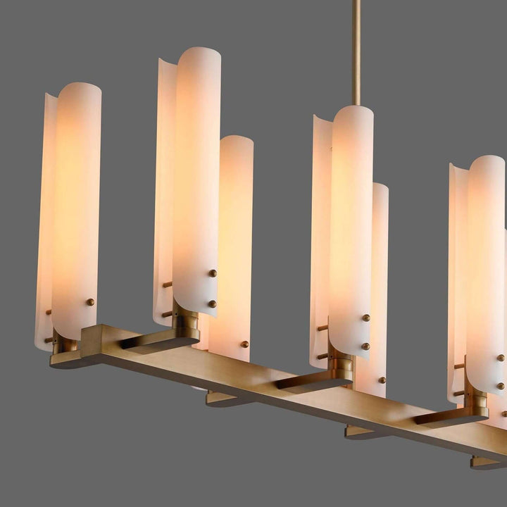 Xevon Chandelier | Elegant Postmodern Minimalist Light