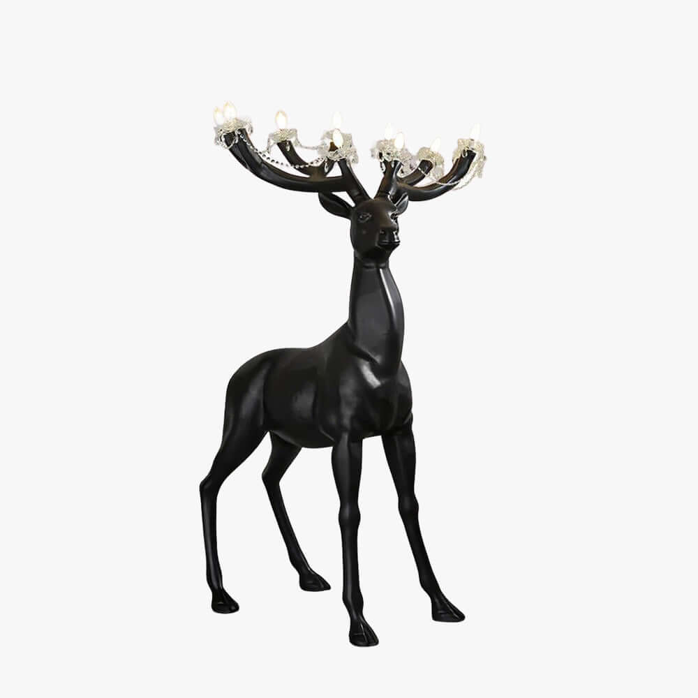 Xilvoro Floor Lamp – Modern Luxury Creative Deer Resin Lamp