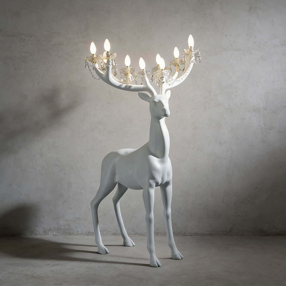 Xilvoro Floor Lamp – Modern Luxury Creative Deer Resin Lamp