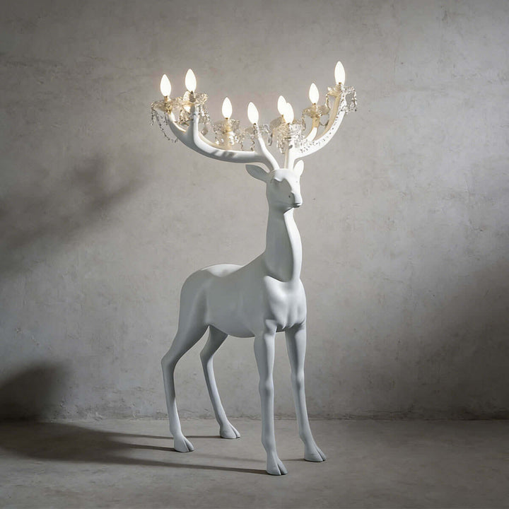Xilvoro Floor Lamp – Modern Luxury Creative Deer Resin Lamp