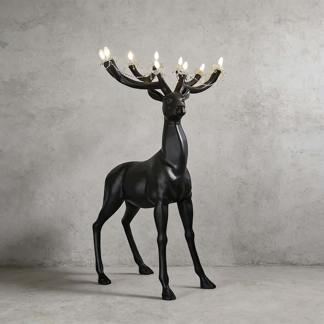 Xilvoro Floor Lamp – Modern Luxury Creative Deer Resin Lamp