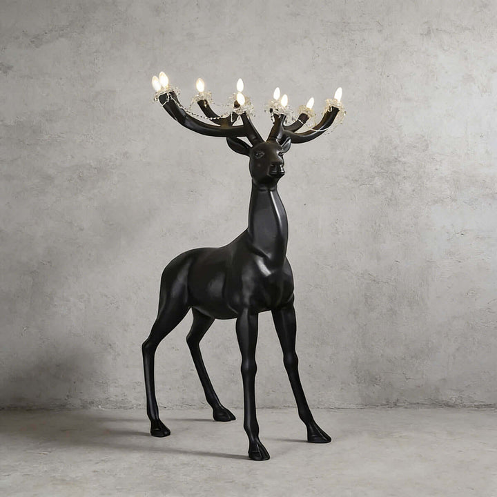Xilvoro Floor Lamp – Modern Luxury Creative Deer Resin Lamp