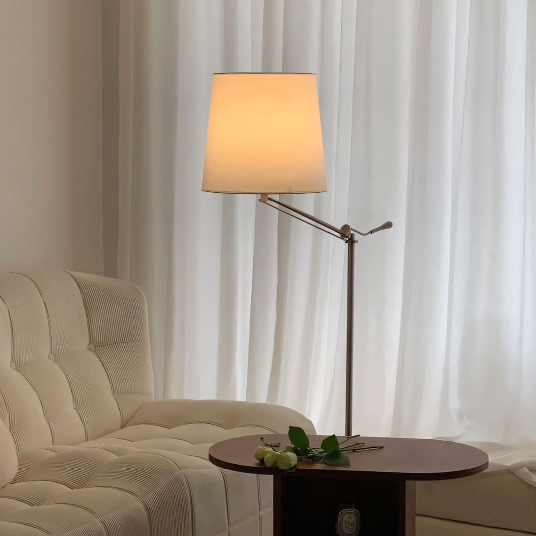 Xindea Floor Lamp – Modern Minimalist Swing-Arm Reading Lamp