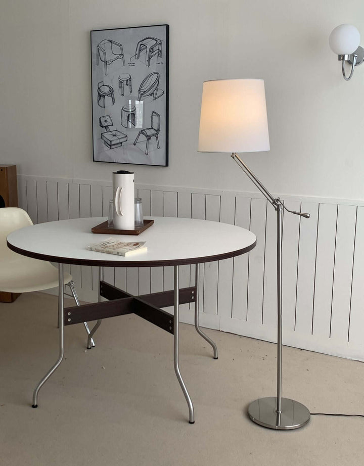 Xindea Floor Lamp – Modern Minimalist Swing-Arm Reading Lamp