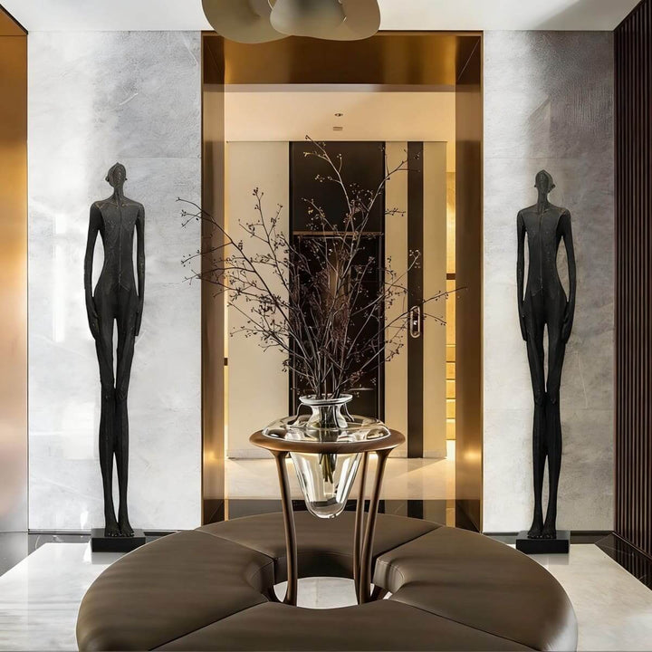 Xoltra Sculpture - Resin Art Decor for Living Room Display