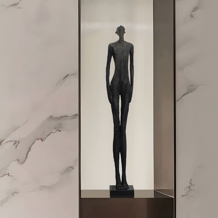 Xoltra Sculpture - Resin Art Decor for Living Room Display