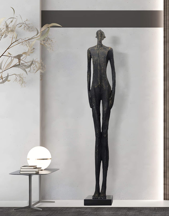 Xoltra Sculpture - Resin Art Decor for Living Room Display