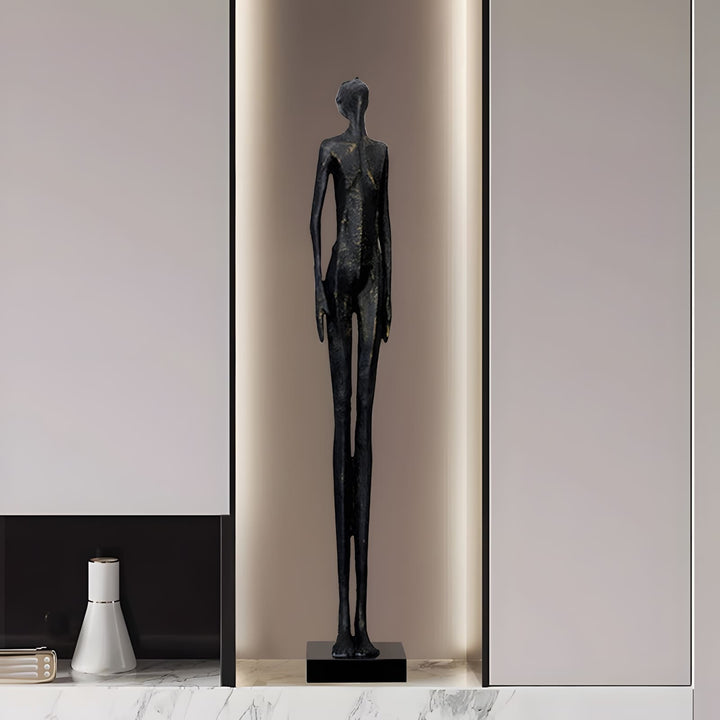 Xoltra Sculpture - Resin Art Decor for Living Room Display