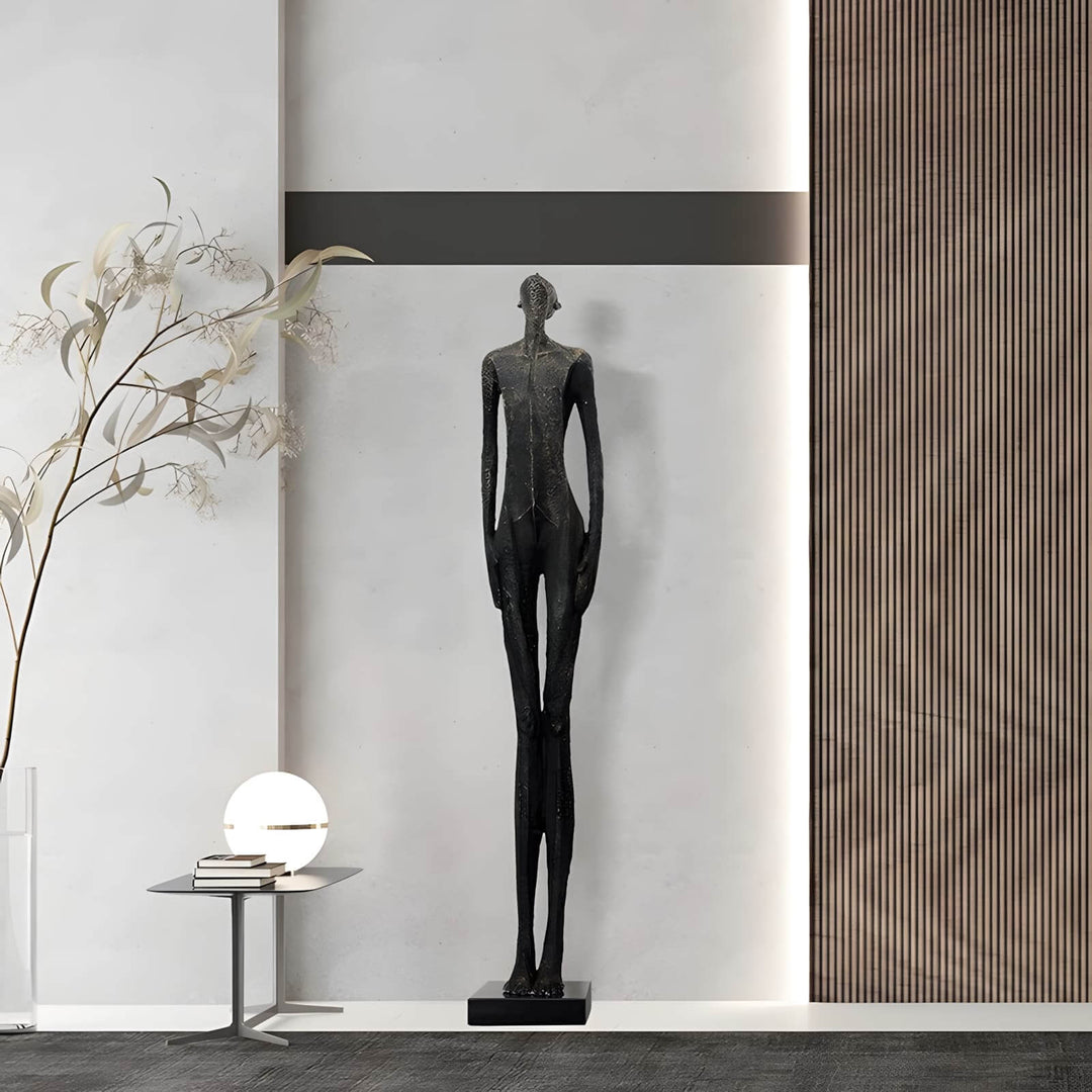 Xoltra Sculpture - Resin Art Decor for Living Room Display